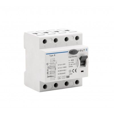 Diferencial Residual Tipo B 4P 40A Diferencial Residual Tipo B 4P 40A