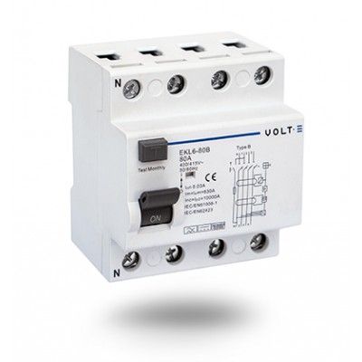 Diferencial tipo B de 80A Diferencial tipo B de 80A