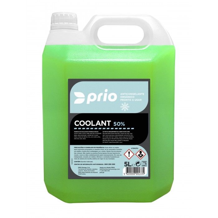 PRIO COOLANT 50% 5L PRIO COOLANT 50% 5L