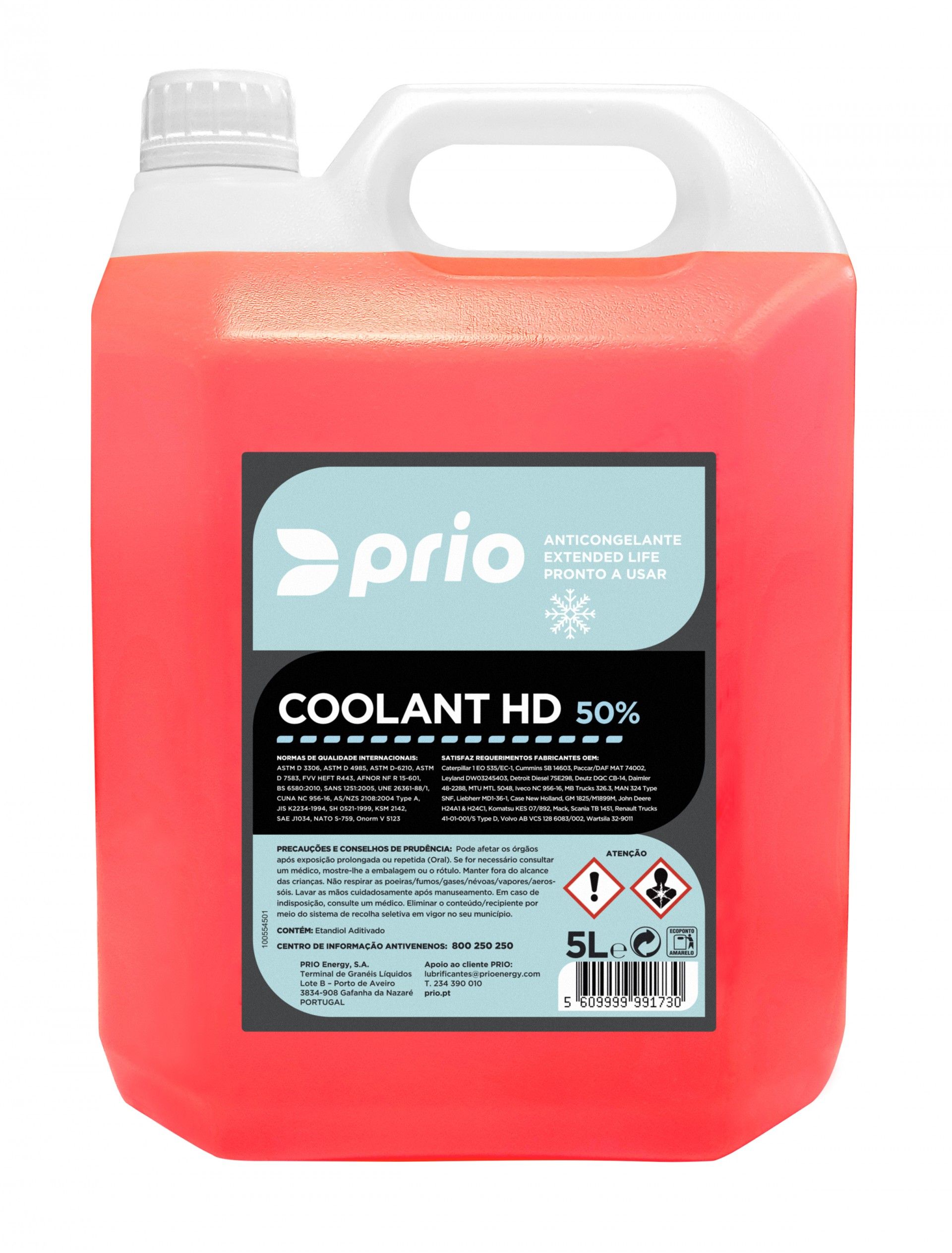 Anticongelante PRIO HD 50% 5L