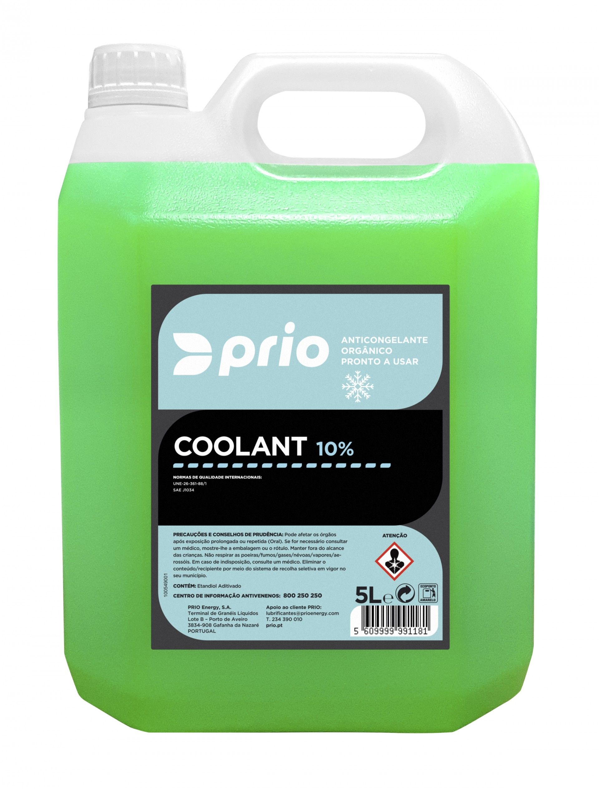 Anticongelante PRIO 10% 5L