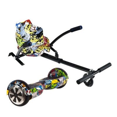 URBANGLIDE Conjunto HOVERBOARD 65 LITE 4AH MULTICOLOR + Kart Pilot MULTICOLOR - 57317 URBANGLIDE Conjunto HOVERBOARD 65 LITE 4AH MULTICOLOR + Kart Pilot MULTICOLOR - 57317