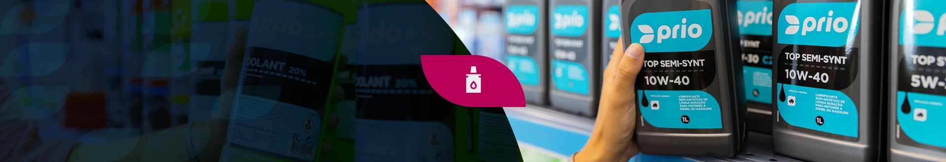 Encontra o lubrificante<br>ideal para a tua viatura.