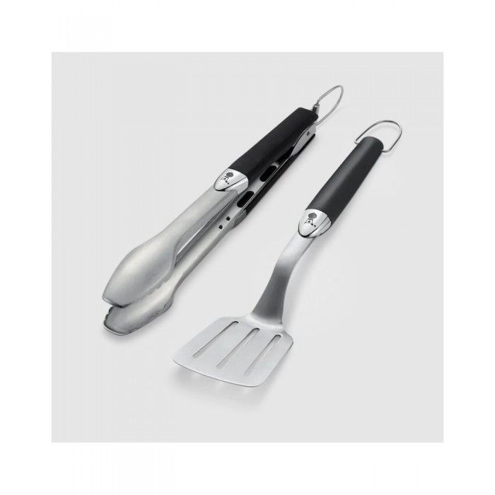 Kit 2 utensílios- Espátula e Pinça para Barbecue Kit 2 utensílios- Espátula e Pinça para Barbecue