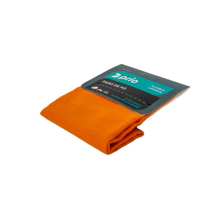 PRIO Pano De Pó (Flanela Laranja) 40X50Cm PRIO Pano De Pó (Flanela Laranja) 40X50Cm