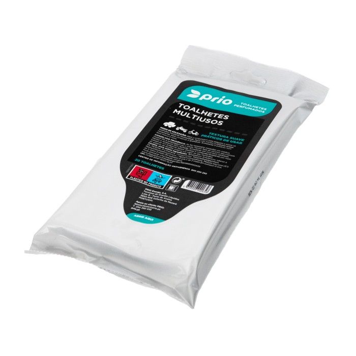 PRIO Toalhetes Multiusos 20Un PRIO Toalhetes Multiusos 20Un