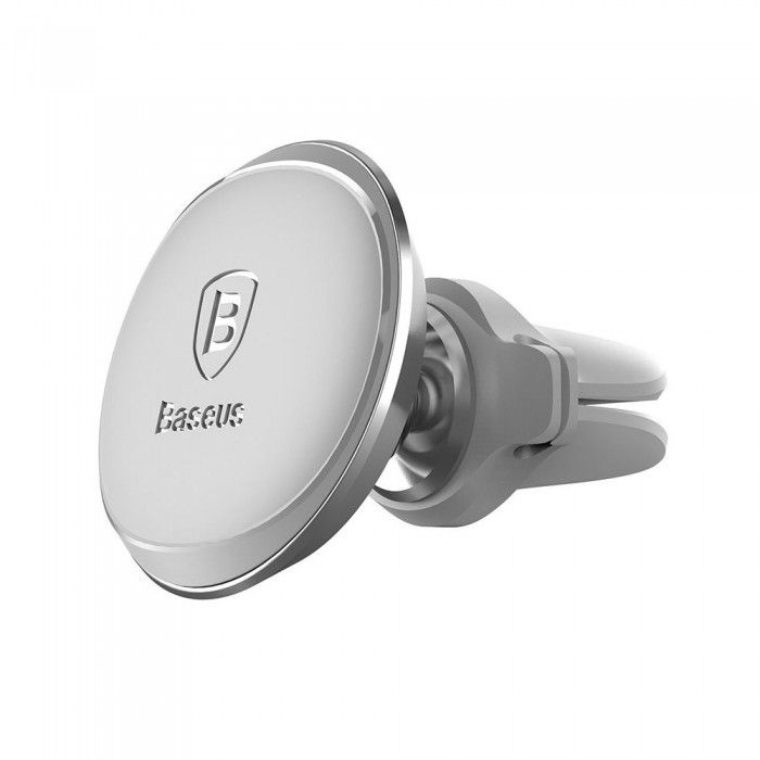 Suporte Telemóvel Carro Magnético Cabo clip Silver Suporte Telemóvel Carro Magnético Cabo clip Silver