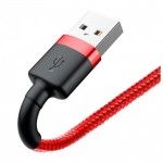 Cabo Usb Cafule For Ip 2A 3M Red+Red Cabo Usb Cafule For Ip 2A 3M Red+Red