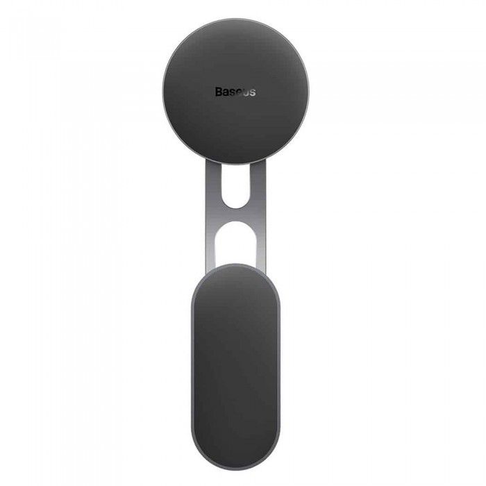 Suporte para Carro Baseus T-Space Series Folding Metal Magnetic Phone Holder Prateado Suporte para Carro Baseus T-Space Series Folding Metal Magnetic Phone Holder Prateado