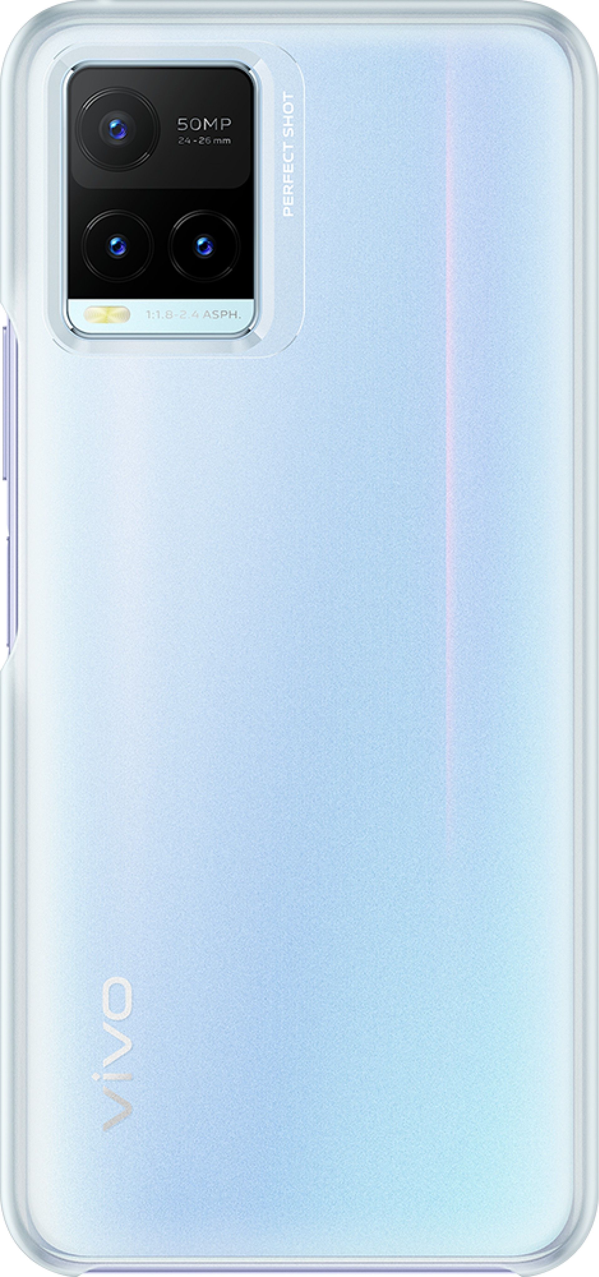 Capa Cinza Transparente Vivo Y33S, Y21S, Y21