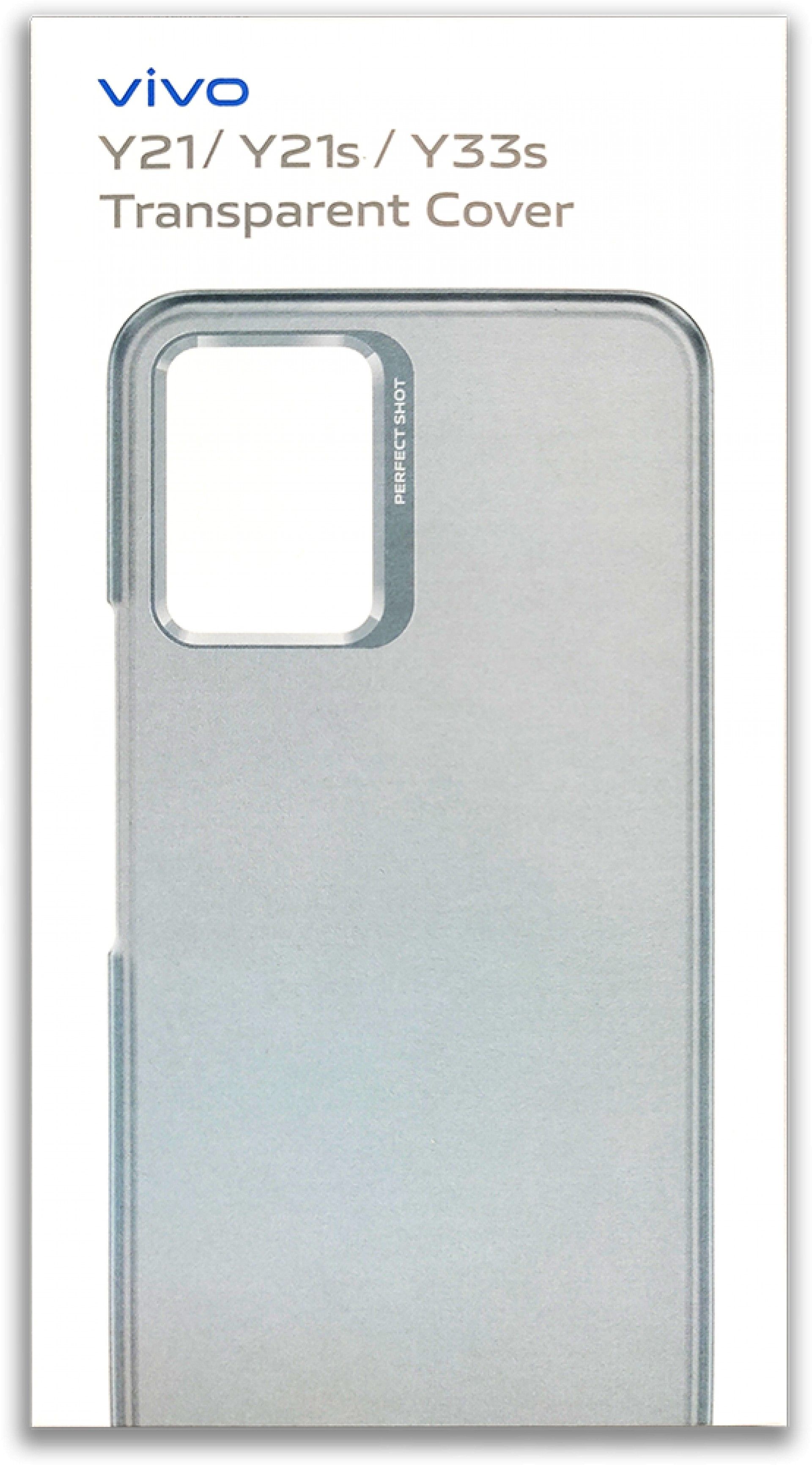 Capa Cinza Transparente Vivo Y33S, Y21S, Y21