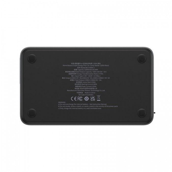 Car Jump Starter Super Energy Pro+ 1200A Preto