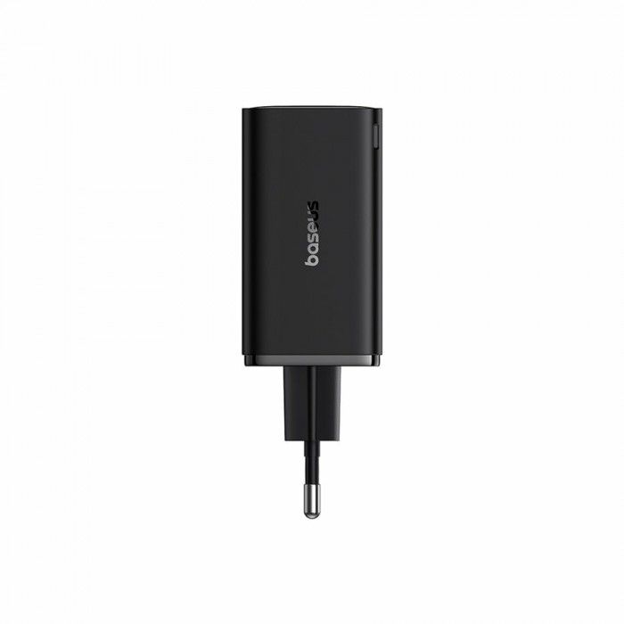 Carregador Gan6 Pro Dual Usb-A/Usb-C 65W Fast Charger Pd 3.0 Preto Carregador Gan6 Pro Dual Usb-A/Usb-C 65W Fast Charger Pd 3.0 Preto