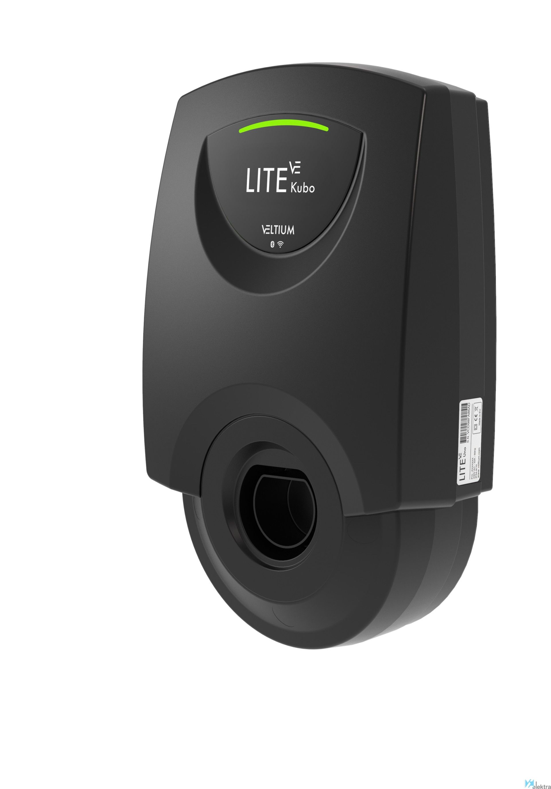 Carregador Veltium Lite Kubo Trifásico (22kW) T2 com cabo 7 metros