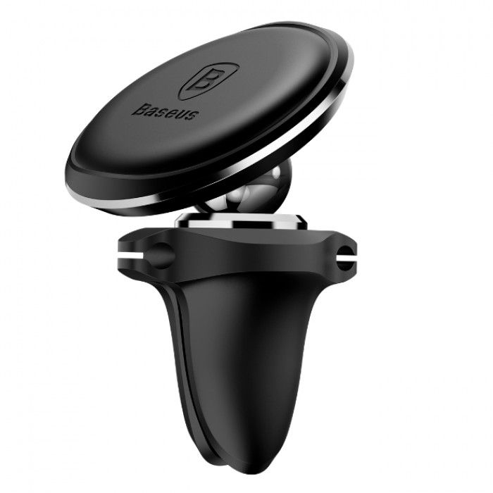 Suporte Telemóvel Carro Grelha Ventilação C01 Magnetic Preto Suporte Telemóvel Carro Grelha Ventilação C01 Magnetic Preto