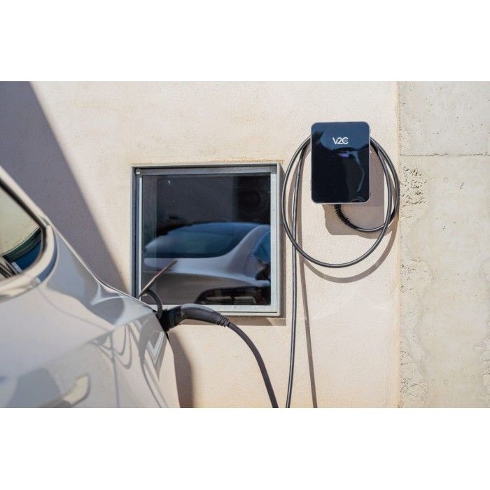 Trydan PRO Monofásico (7.4kW) T2 com cabo 5 metros + DLB, WI-FI, APP, ALEXA, RFID, MID + DC (DPC) Trydan PRO Monofásico (7.4kW) T2 com cabo 5 metros + DLB, WI-FI, APP, ALEXA, RFID, MID + DC (DPC)