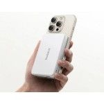 Os-Baseus Airpow Ii Qi2 Magnetic Power Bank 10000Mah 22.5W Moon White Os-Baseus Airpow Ii Qi2 Magnetic Power Bank 10000Mah 22.5W Moon White