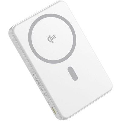 Os-Baseus Airpow Ii Qi2 Magnetic Power Bank 10000Mah 22.5W Moon White Os-Baseus Airpow Ii Qi2 Magnetic Power Bank 10000Mah 22.5W Moon White