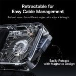 Baseus Primetrip Vw1 Car Charger With Retractable Cable 60W Cosmic Black Baseus Primetrip Vw1 Car Charger With Retractable Cable 60W Cosmic Black