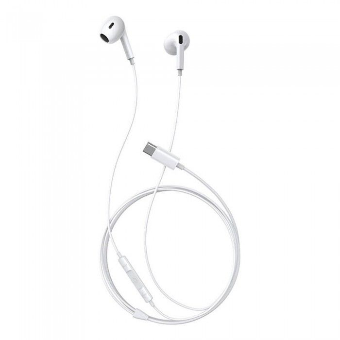 Auscultadores Encok CZ17 Wired Moon White Auscultadores Encok CZ17 Wired Moon White