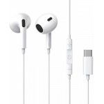 Auscultadores Encok CZ17 Wired Moon White Auscultadores Encok CZ17 Wired Moon White