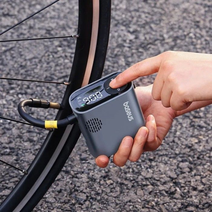 Baseus Primetrip Series Portable Bike Pump Cosmic Black